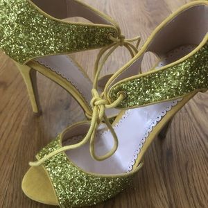 NWOT sparkly heels